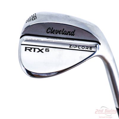 Cleveland RTX 6 ZipCore Tour Satin Wedge Lob LW 58° 10 Deg Bounce Mid Dynamic Gold Spinner TI Steel Wedge Flex Right Handed 35.25in