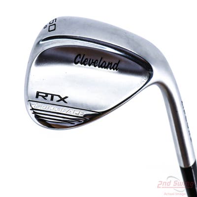 Mint Cleveland RTX Full Face Tour Satin Wedge Lob LW 60° 9 Deg Bounce Dynamic Gold Spinner TI Steel Wedge Flex Right Handed 35.25in