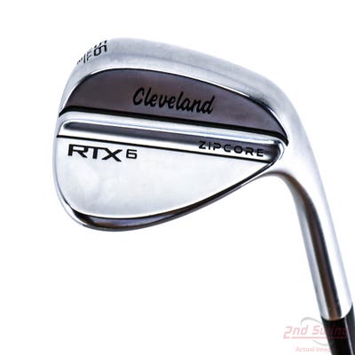 Cleveland RTX 6 ZipCore Tour Satin Wedge Sand SW 56° 12 Deg Bounce Full Dynamic Gold Spinner TI Steel Wedge Flex Right Handed 35.25in
