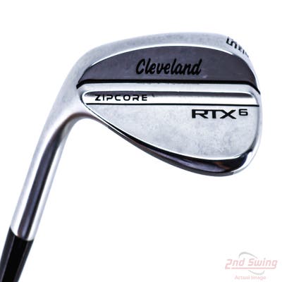 Cleveland RTX 6 ZipCore Tour Satin Wedge Sand SW 56° 10 Deg Bounce Mid Dynamic Gold Spinner TI Steel Wedge Flex Left Handed 35.5in