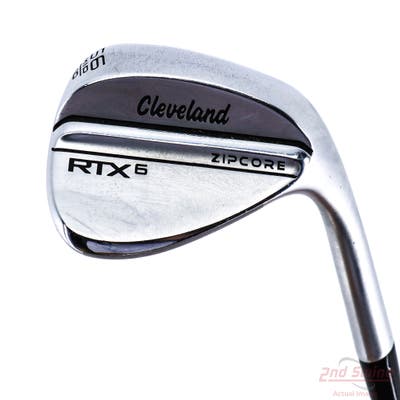 Cleveland RTX 6 ZipCore Tour Satin Wedge Sand SW 56° 10 Deg Bounce Mid Dynamic Gold Spinner TI Steel Wedge Flex Right Handed 35.5in