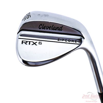Cleveland RTX 6 ZipCore Tour Satin Wedge Sand SW 56° 8 Deg Bounce Low+ Dynamic Gold Spinner TI Steel Wedge Flex Right Handed 35.5in