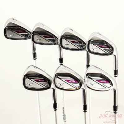 Mizuno JPX Q Iron Set 6-PW GW SW Mizuno MFUSION 40 Graphite Ladies Right Handed +1/4"