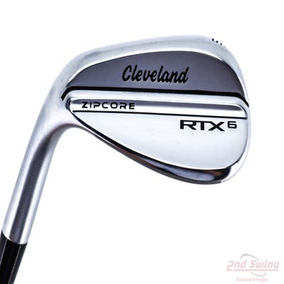 Cleveland RTX 6 ZipCore Tour Satin Wedge Gap GW 52° 10 Deg Bounce Mid Dynamic Gold Spinner TI Steel Wedge Flex Left Handed 35.75in