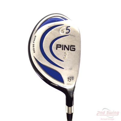 Ping G5 Fairway Wood 3 Wood 3W 15° Ping TFC 100F Graphite Regular Right Handed 43.0in