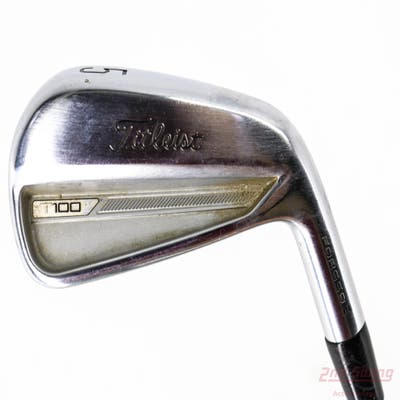 Titleist 2023 T100 Single Iron 5 Iron Project X Rifle 6.5 Steel X-Stiff Right Handed 38.25in