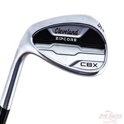 Mint Cleveland CBX Zipcore Wedge Sand SW 56° 12 Deg Bounce Dynamic Gold Spinner TI 115 Steel Wedge Flex Left Handed 35.75in