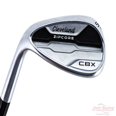 Mint Cleveland CBX Zipcore Wedge Gap GW 52° 11 Deg Bounce Dynamic Gold Spinner TI 115 Steel Wedge Flex Left Handed 35.75in