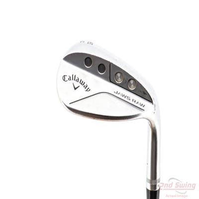 Callaway Jaws Raw Chrome Wedge Lob LW 60° 8 Deg Bounce Z Grind Dynamic Gold Spinner TI Steel Wedge Flex Right Handed 34.5in