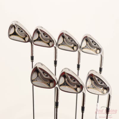 TaylorMade R7 Iron Set 4-PW TM T-Step 90 Steel Regular Right Handed +1 1/2"