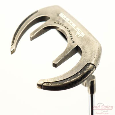 Odyssey White Ice Sabertooth Putter Slight Arc Steel Right Handed 35.0in