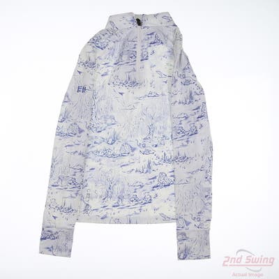 New Womens Greyson 1/4 Zip Pullover Small S Multi MSRP $100