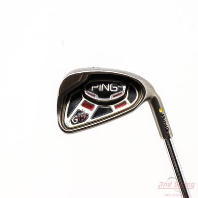 Ping G15 Single Iron 4 Iron Ping AWT with Cushin Insert Steel Stiff Right Handed Yellow Dot 38.5in