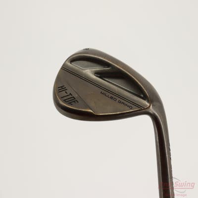 TaylorMade Milled Grind HI-TOE 3 Copper Wedge Lob LW 58° 10 Deg Bounce FST KBS Hi-Rev 2.0 115 Steel Wedge Flex Right Handed 35.75in