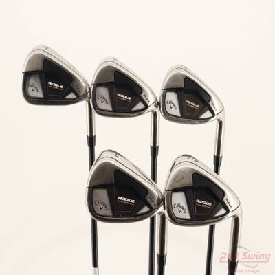 Callaway Rogue ST Max Iron Set 7-PW AW Mitsubishi Tensei AV Blue 75 Graphite Stiff Right Handed +1"