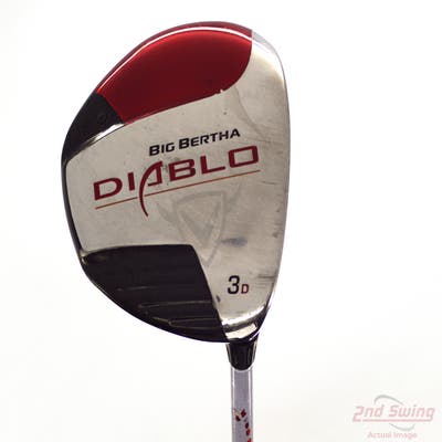 Callaway Big Bertha Diablo Fairway Wood 3 Wood 3W Callaway Big Bertha Diablo FW Graphite Stiff Right Handed 43.5in