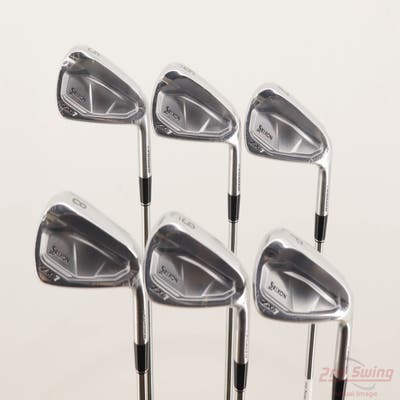 Mint Srixon ZXi7 Iron Set 5-PW FST KBS $-Taper Steel Stiff Right Handed STD