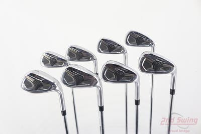 TaylorMade Qi Max Iron Set 4-PW AW SW True Temper Elevate MPH 95 Steel Stiff Right Handed -1/4"