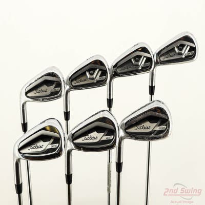 Titleist 2021 T300 Iron Set 5-PW AW True Temper AMT Red S300 Steel Stiff Left Handed STD