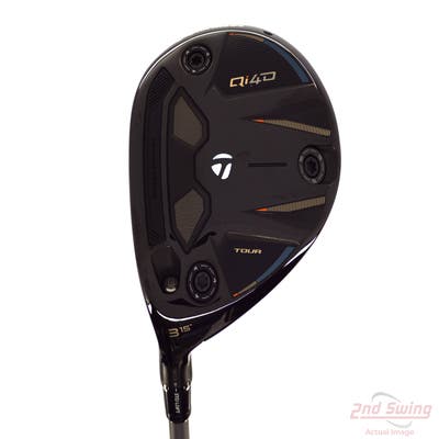 Mint TaylorMade Qi4D Tour Fairway Wood 3 Wood 3W 15° Mitsubishi REAX 45 Graphite Senior Left Handed 43.0in