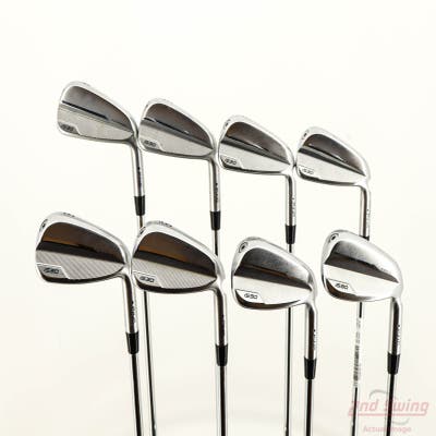 Ping i530 Iron Set 4-PW AW True Temper Dynamic Gold Mid 100 R300 Steel Regular Right Handed Black Dot STD