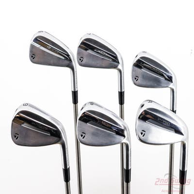 TaylorMade 2025 P790 Iron Set 6-PW AW Aerotech SteelFiber i95 Graphite Stiff Right Handed +3/4"