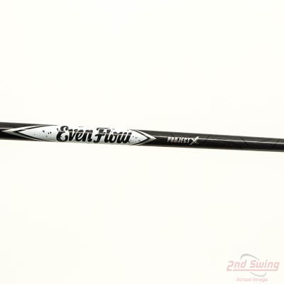 Used W/ Ping RH Adapter Project X EvenFlow Black 75 Driver Shaft X-Stiff 43.5in