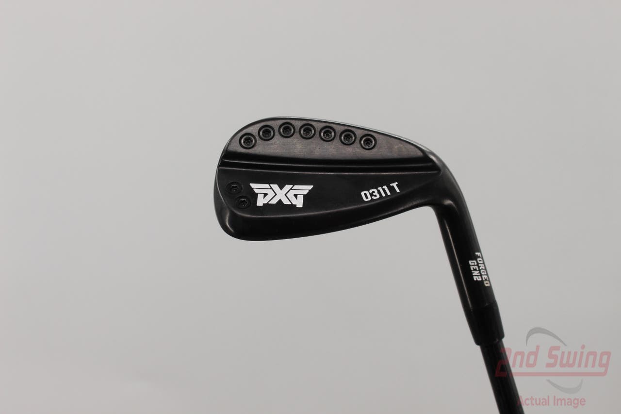 PXG 0311 T GEN2 Xtreme Dark Single Iron Pitching Wedge PW FST KBS S-Taper Steel X-Stiff Right Handed 35.5in