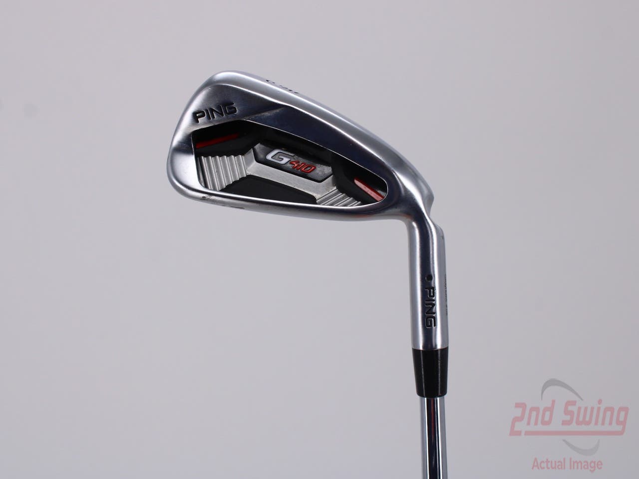 Ping G410 Single Iron 6 Iron 26.5° AWT 2.0 Steel Stiff Right Handed Black Dot 37.75in