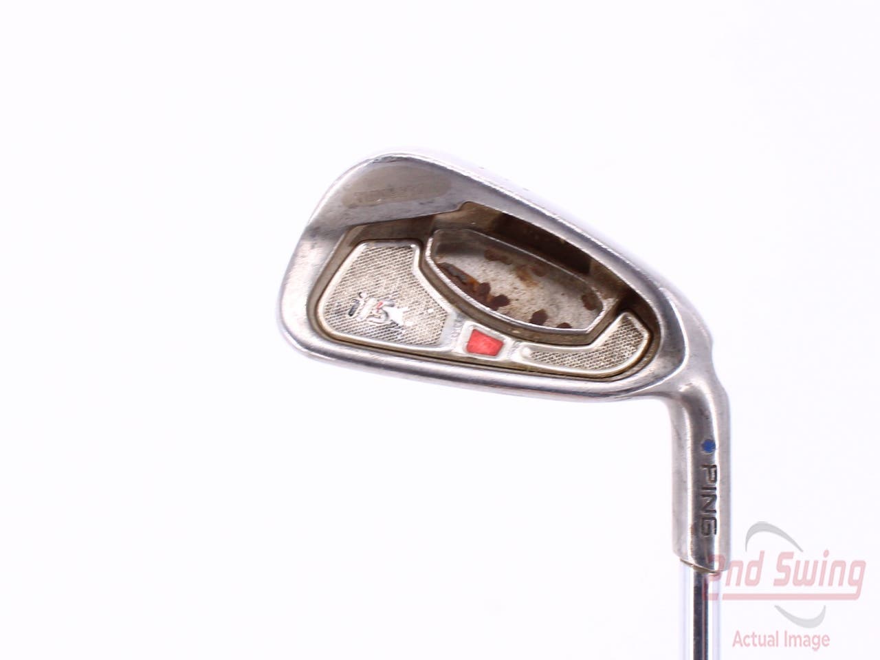 Ping i15 Single Iron 5 Iron Ping AWT Steel Regular Right Handed Blue Dot 37.75in