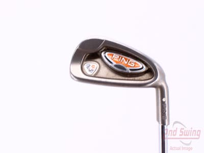 Ping i10 Single Iron 6 Iron Ping AWT Steel Stiff Right Handed White Dot 37.25in