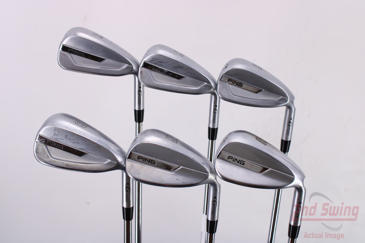Ping G700 Iron Set 6-PW GW AWT 2.0 Steel Stiff Right Handed Black Dot 38.0in