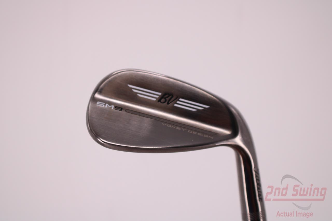 Mint Titleist Vokey SM9 Brushed Steel Wedge Pitching Wedge PW 46° 10 Deg Bounce F Grind Mitsubishi Fubuki MV-Series 55 Graphite Regular Right Handed 36.0in
