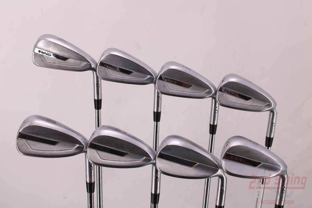 Ping G700 Iron Set 4-PW GW AWT 2.0 Steel Stiff Right Handed Green Dot 39.75in