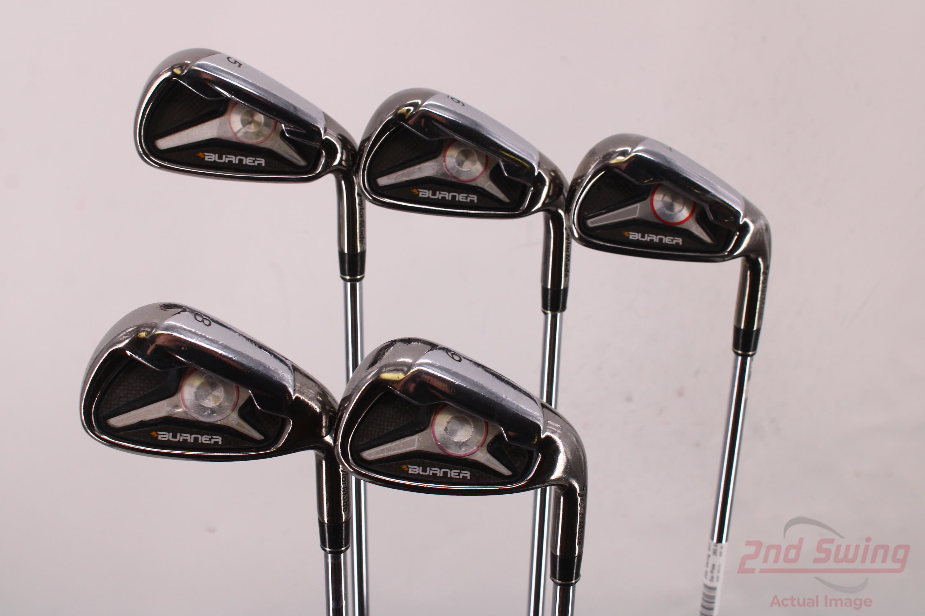 TaylorMade 2009 Burner Iron Set 59 Iron TM Burner 105 Steel Steel