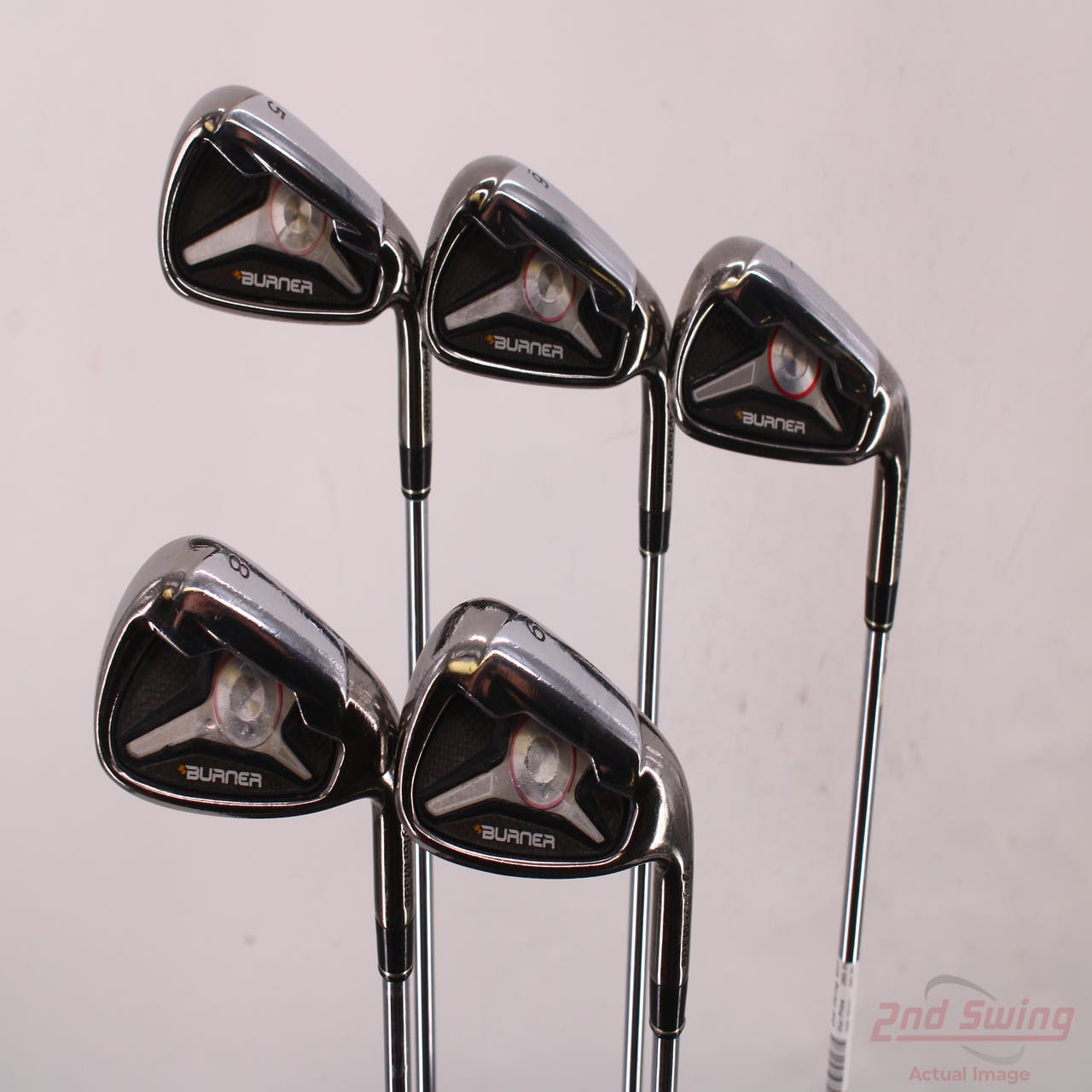 TaylorMade 2009 Burner Iron Set 59 Iron TM Burner 105 Steel Steel
