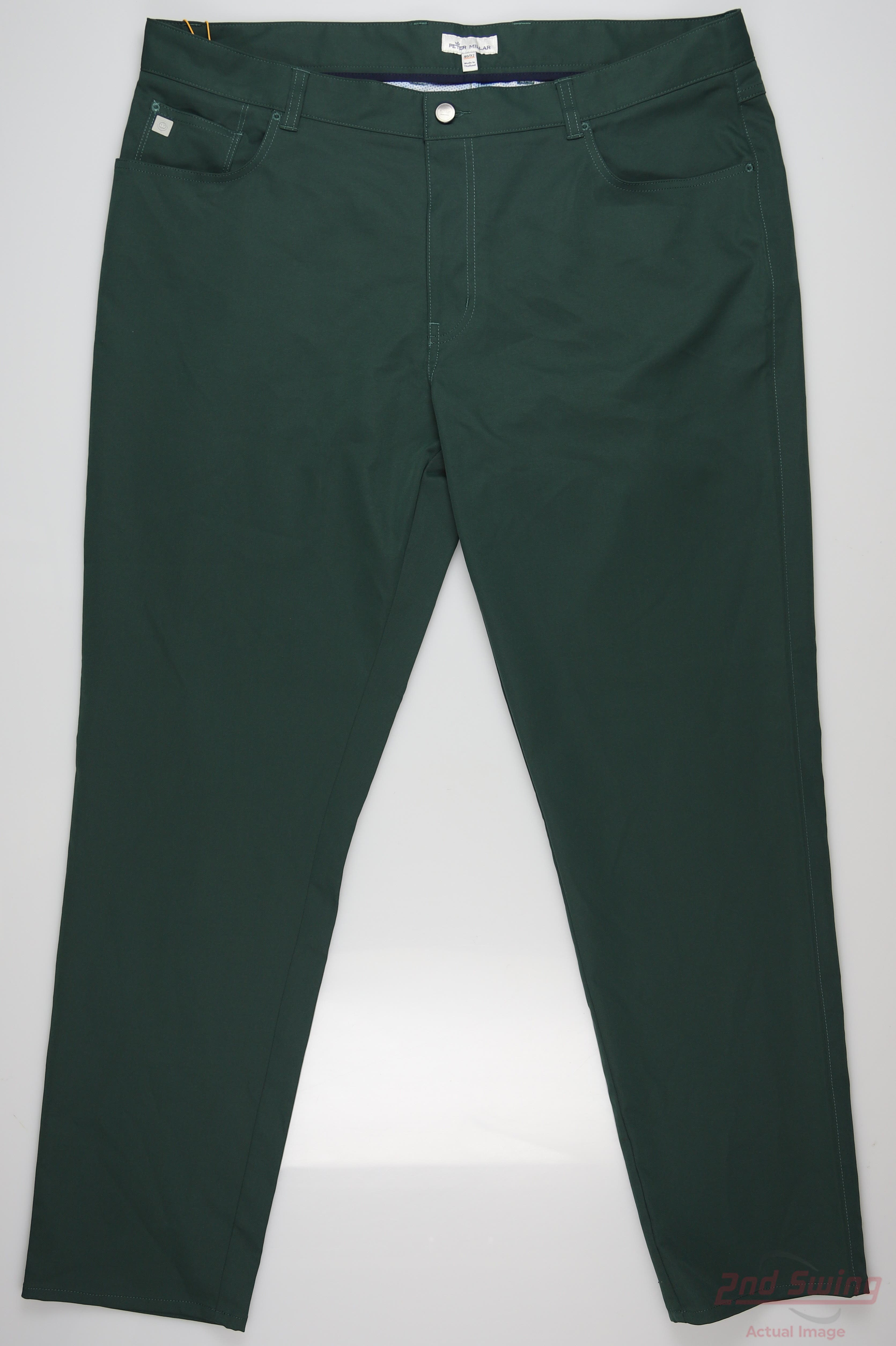 New Mens Peter Millar Golf Pants 40 x32 Green MSRP 158 2nd Swing Golf