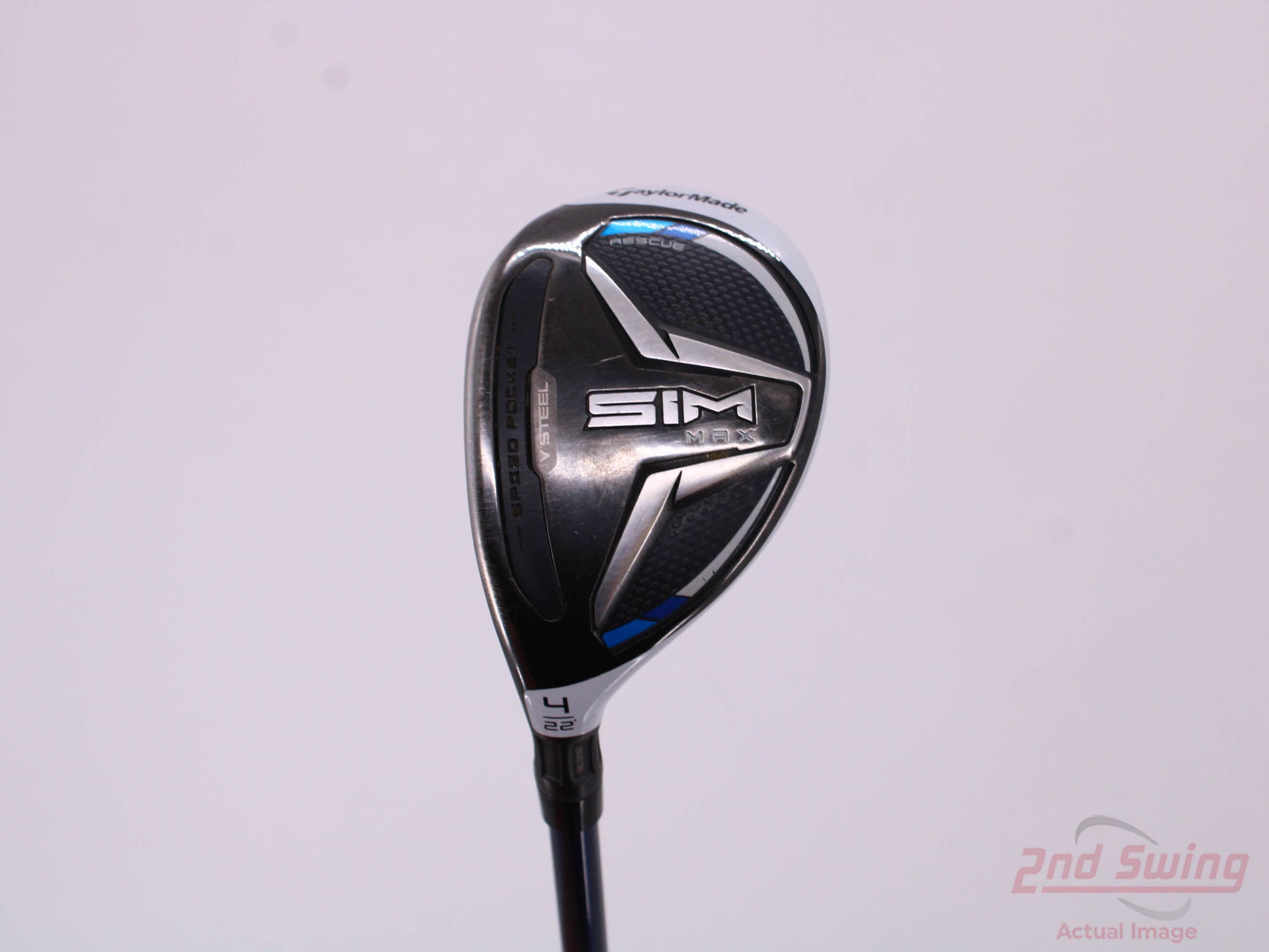 TaylorMade SIM MAX Hybrid 4 Hybrid 22° TM Fujikura Ventus Blue 7