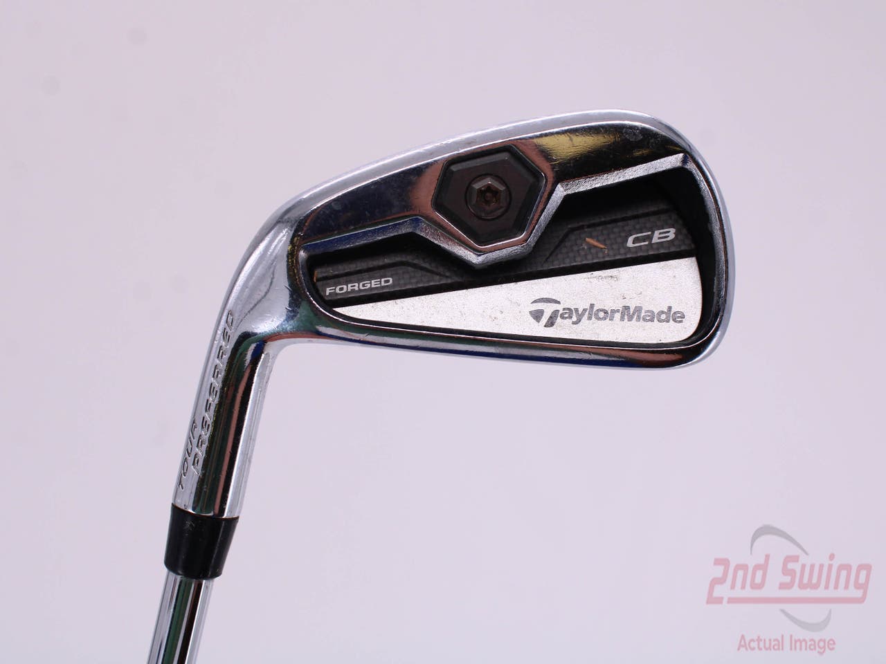 TaylorMade 2011 Tour Preferred CB Single Iron 5 Iron Stock Steel Shaft Steel Stiff Left Handed 38.0in