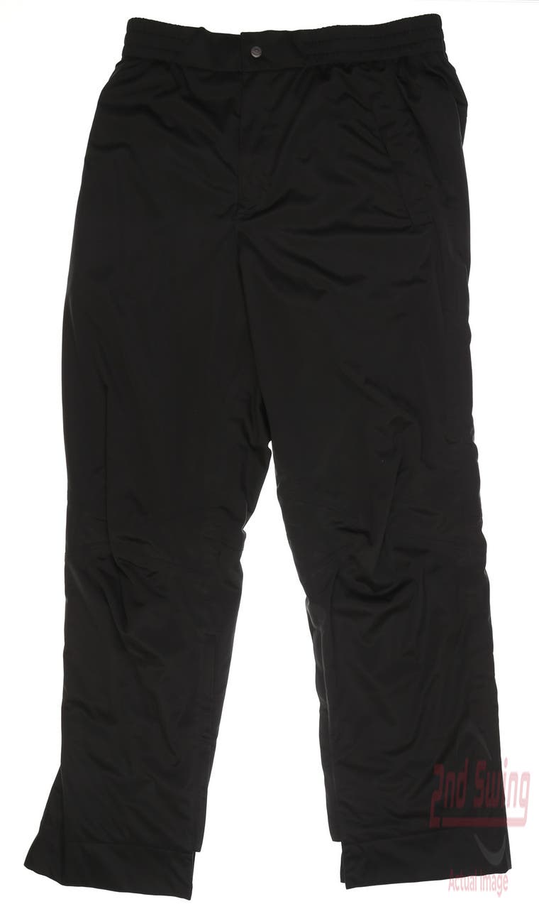 New Mens Sun Mountain RFX Rain Pants X-Large XL Black MSRP $200