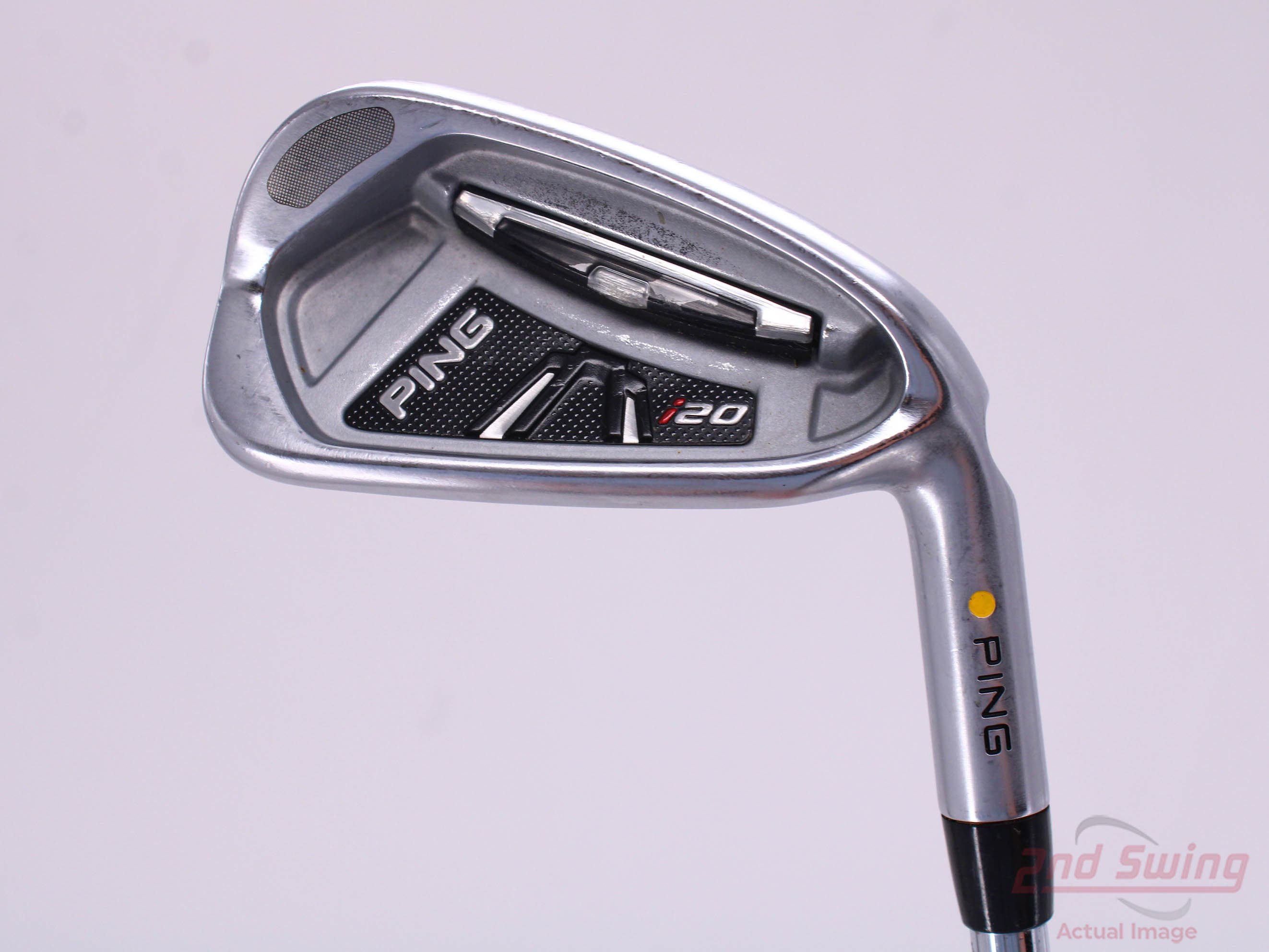 Ping I20 Single Iron 6 Iron Ping CFS Steel Stiff Right Handed Yellow