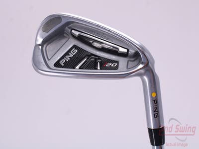 Ping I20 Single Iron 6 Iron Ping CFS Steel Stiff Right Handed Yellow Dot 38.0in
