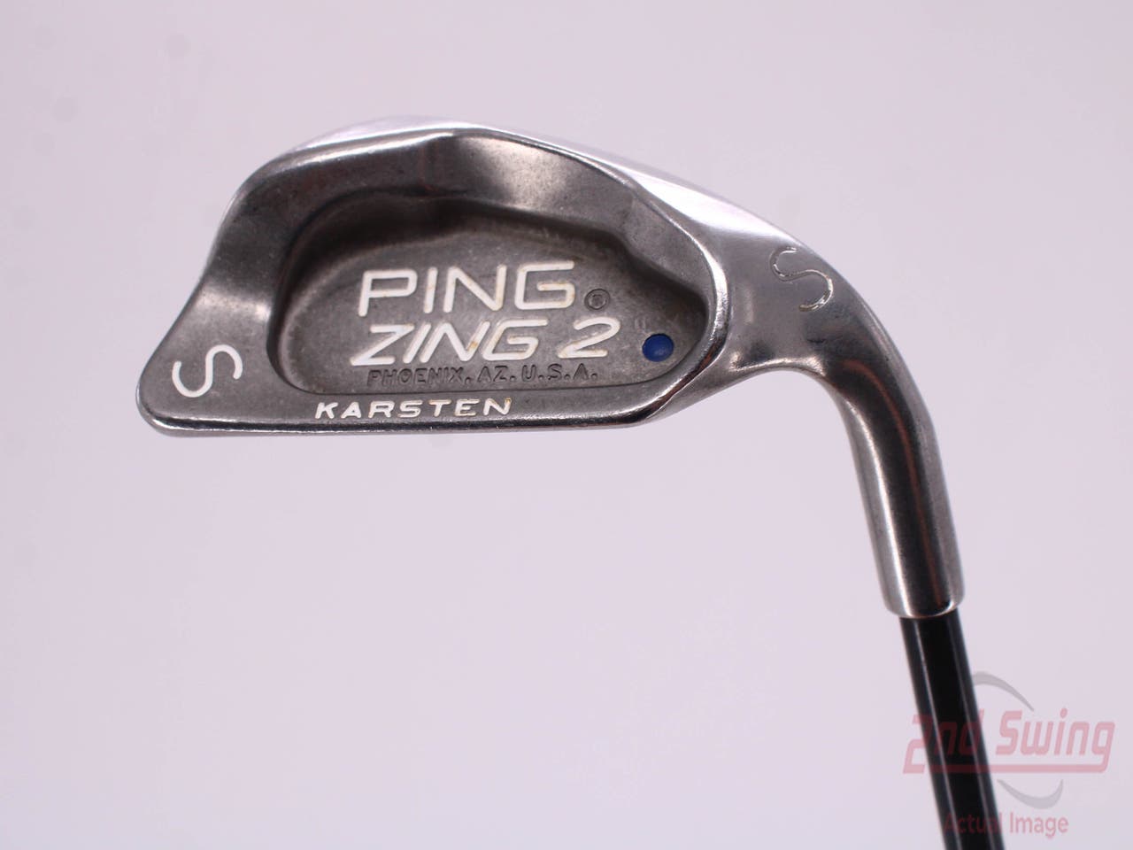 Ping Zing 2 Wedge Sand SW Ping Karsten 101 By Aldila Graphite Wedge Flex Right Handed Blue Dot 35.5in