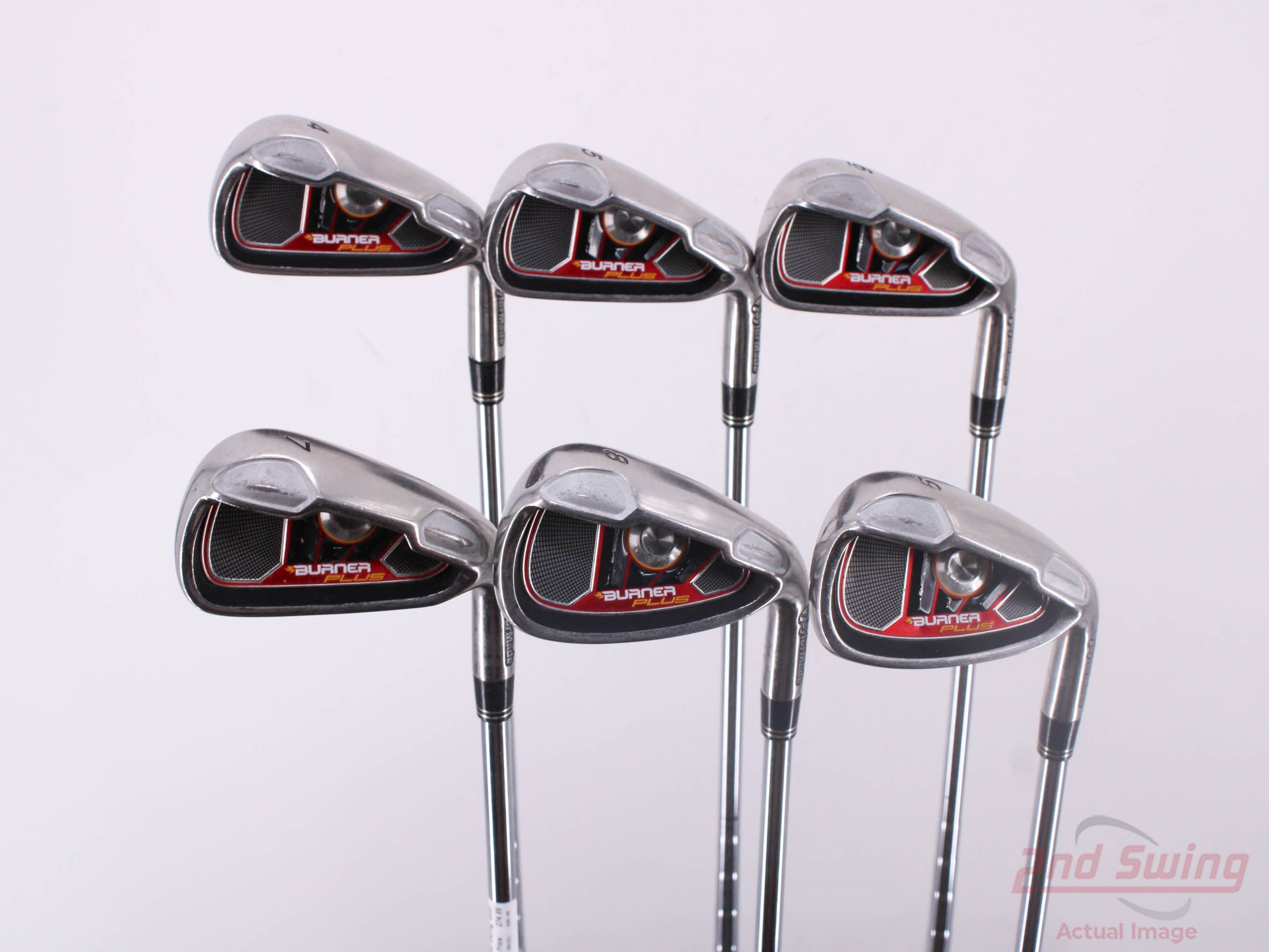 TaylorMade Burner Plus Iron Set (D82225452914) 2nd Swing Golf