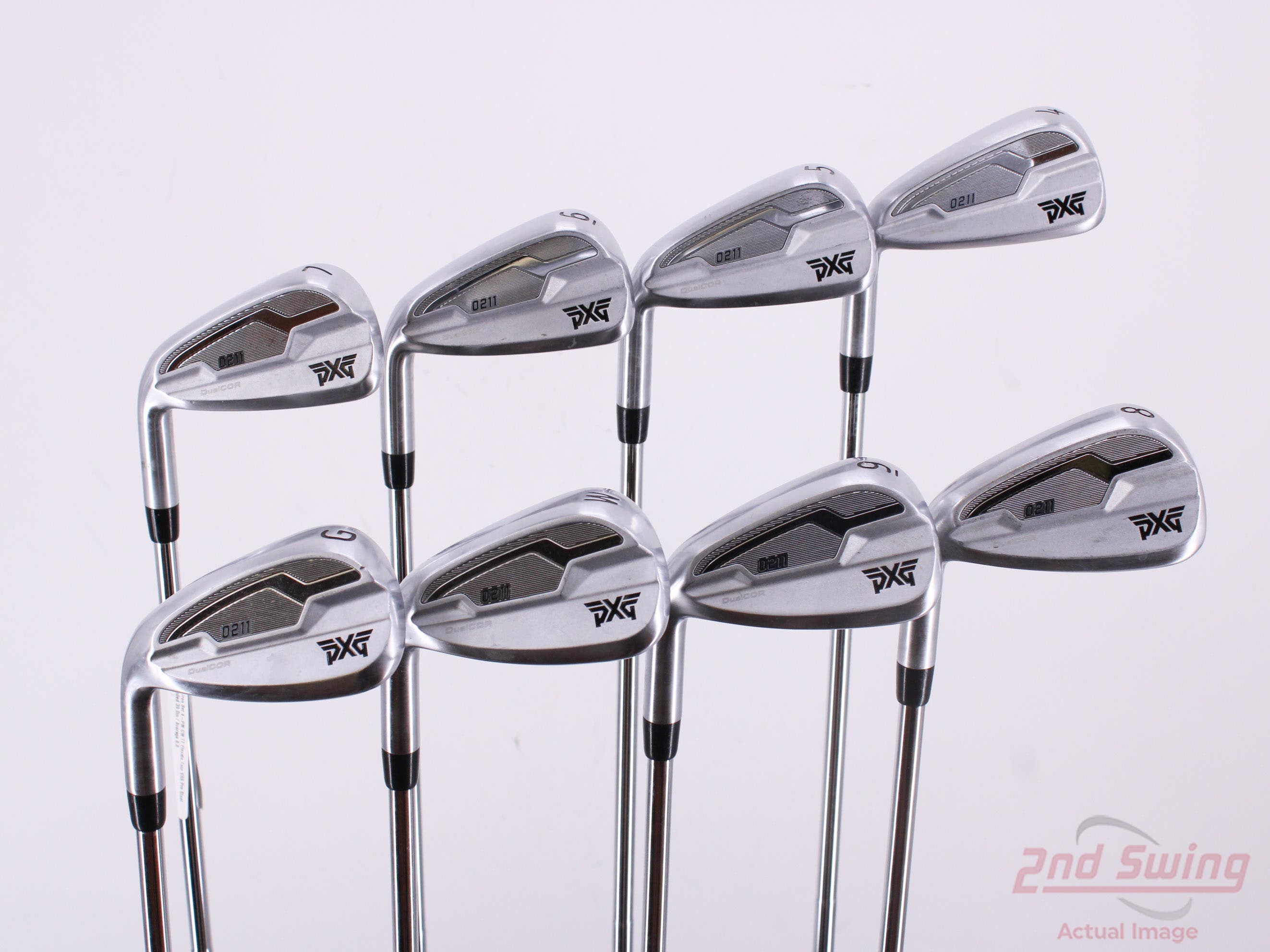 PXG 0211 DC Iron Set 4PW GW TT Elevate Tour VSS Pro Steel Stiff Left