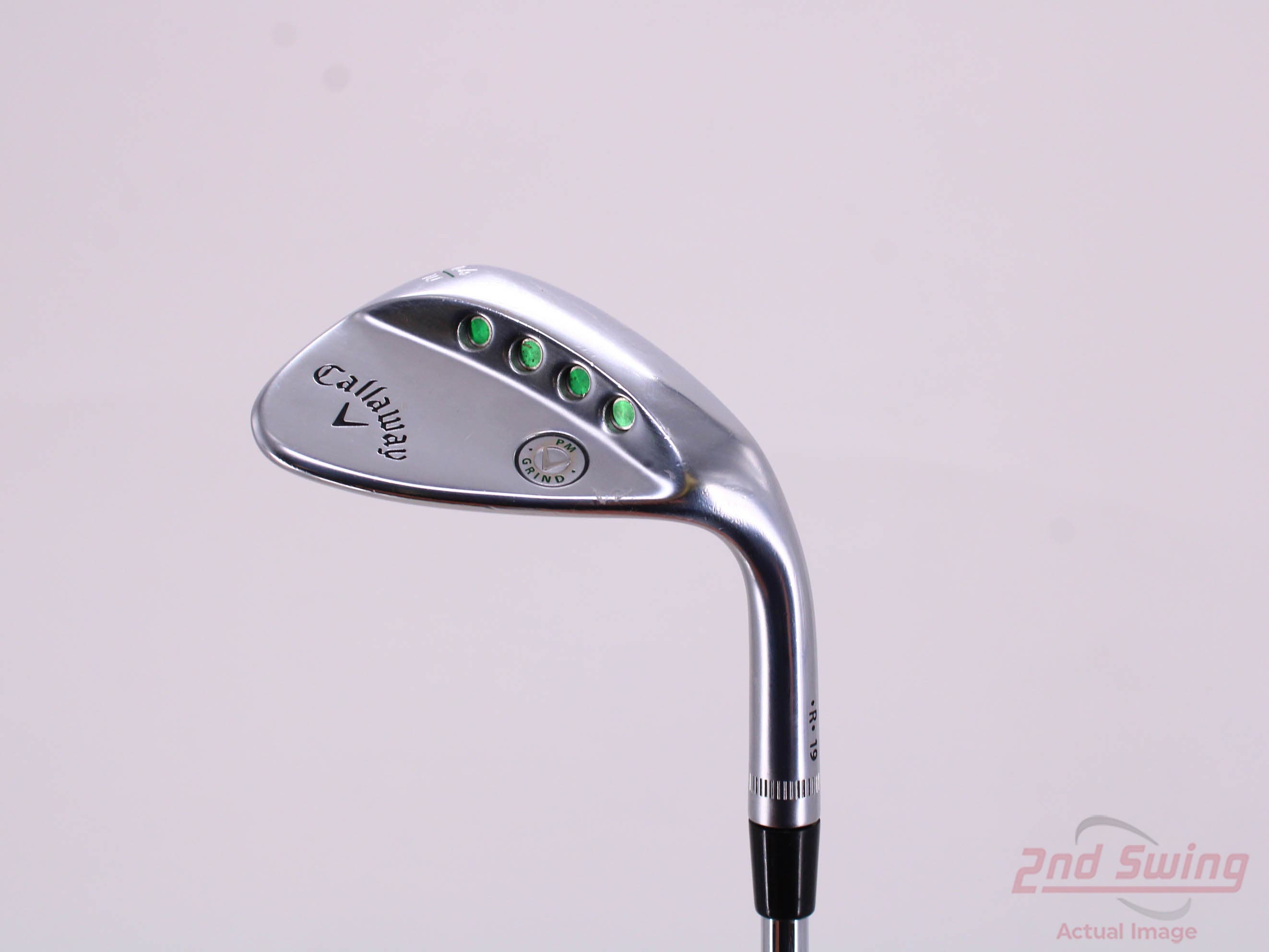 Callaway PM Grind 19 Chrome Wedge Lob LW 64° 10 Deg Bounce PM Grind FST