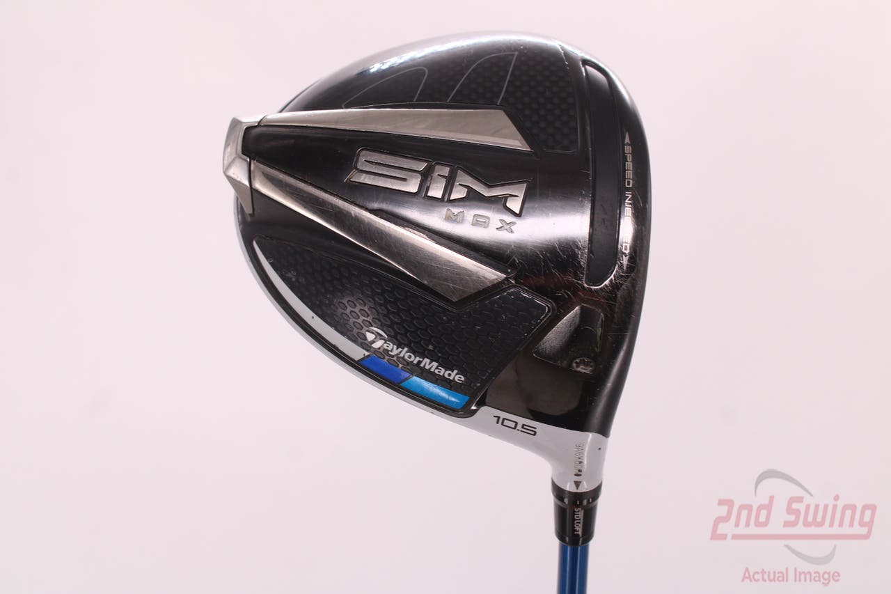TaylorMade SIM MAX-D Driver 10.5° PX EvenFlow Riptide CB 50 Graphite Senior Right Handed 45.25in