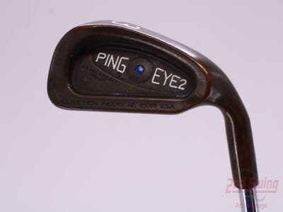 Ping Eye 2 + Beryllium Copper Single Iron 3 Iron Ping Microtaper Steel Regular Right Handed Blue Dot 39.25in