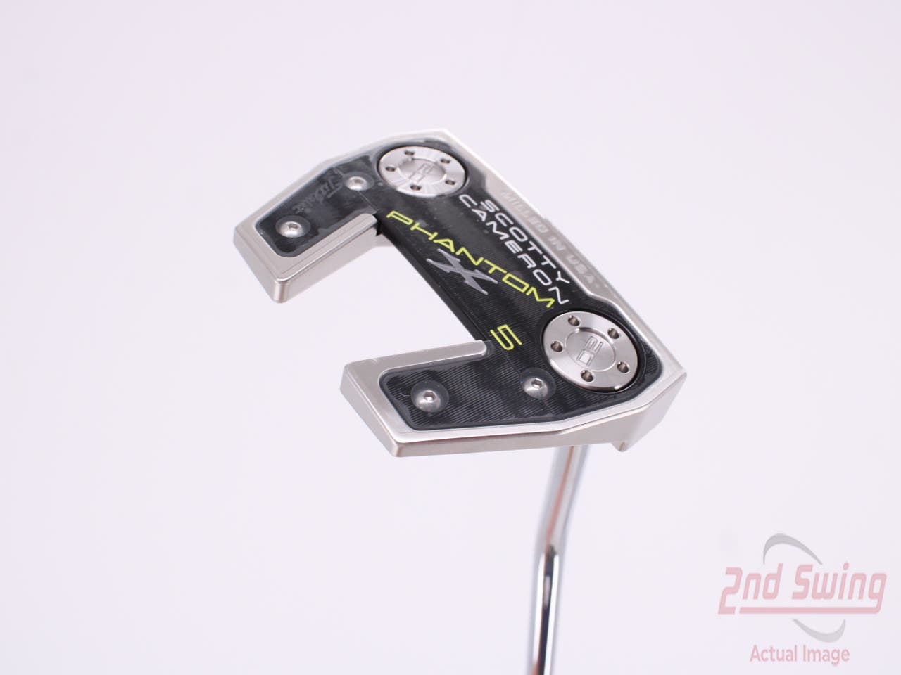 Mint Titleist Scotty Cameron 2021 Phantom X 5 Putter Steel Right Handed 34.5in