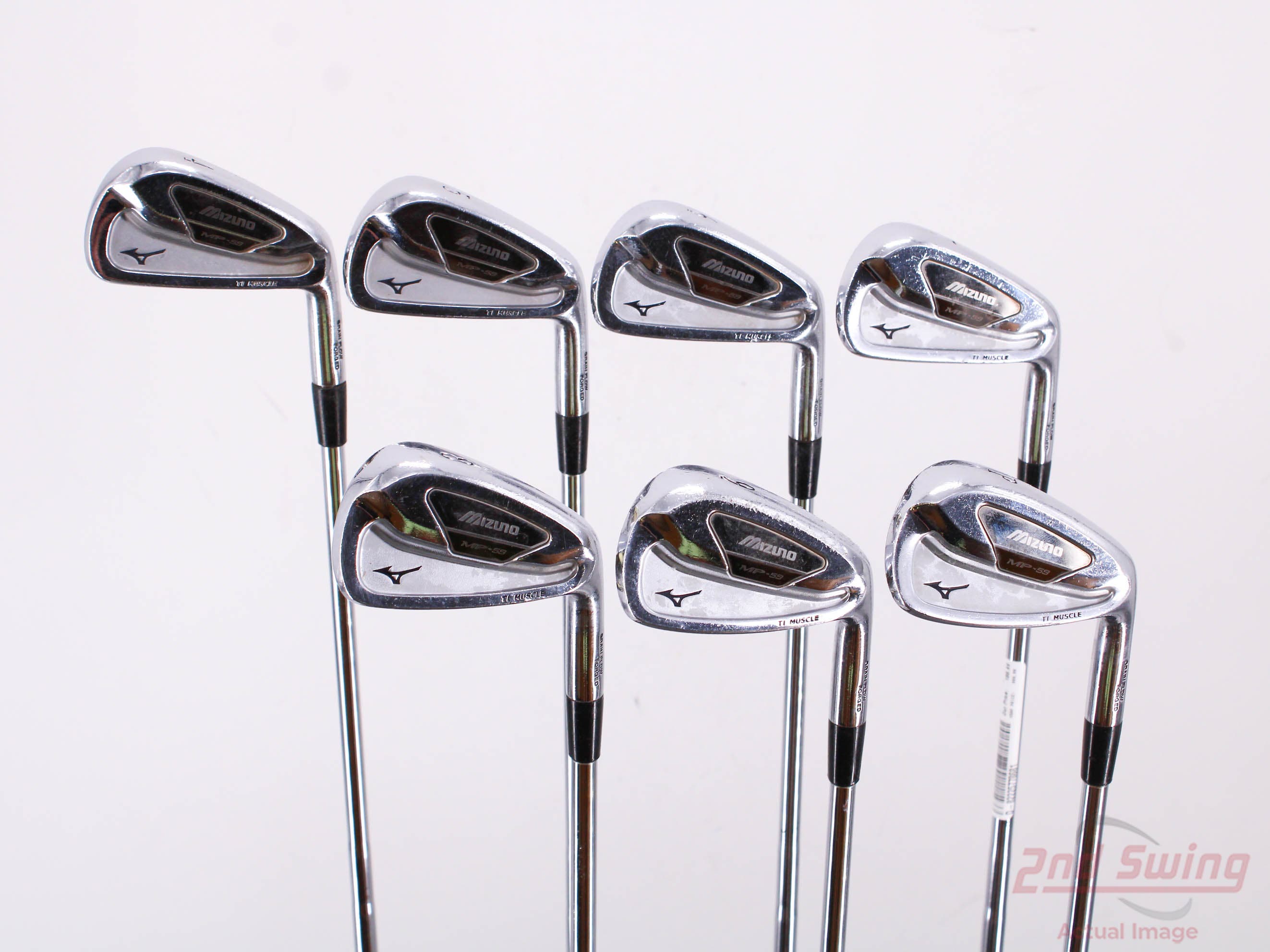 Mizuno MP 59 Iron Set (D82225778681) 2nd Swing Golf
